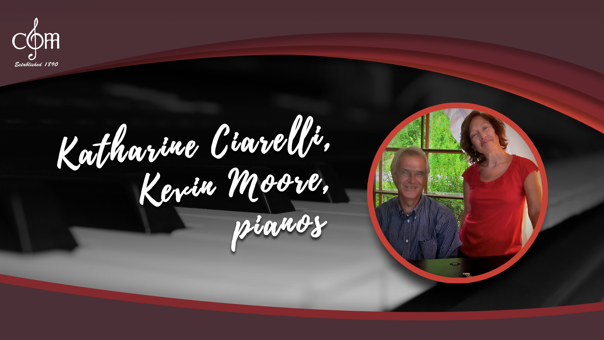 Katharine Ciarelli and Kevin Moore, pianos