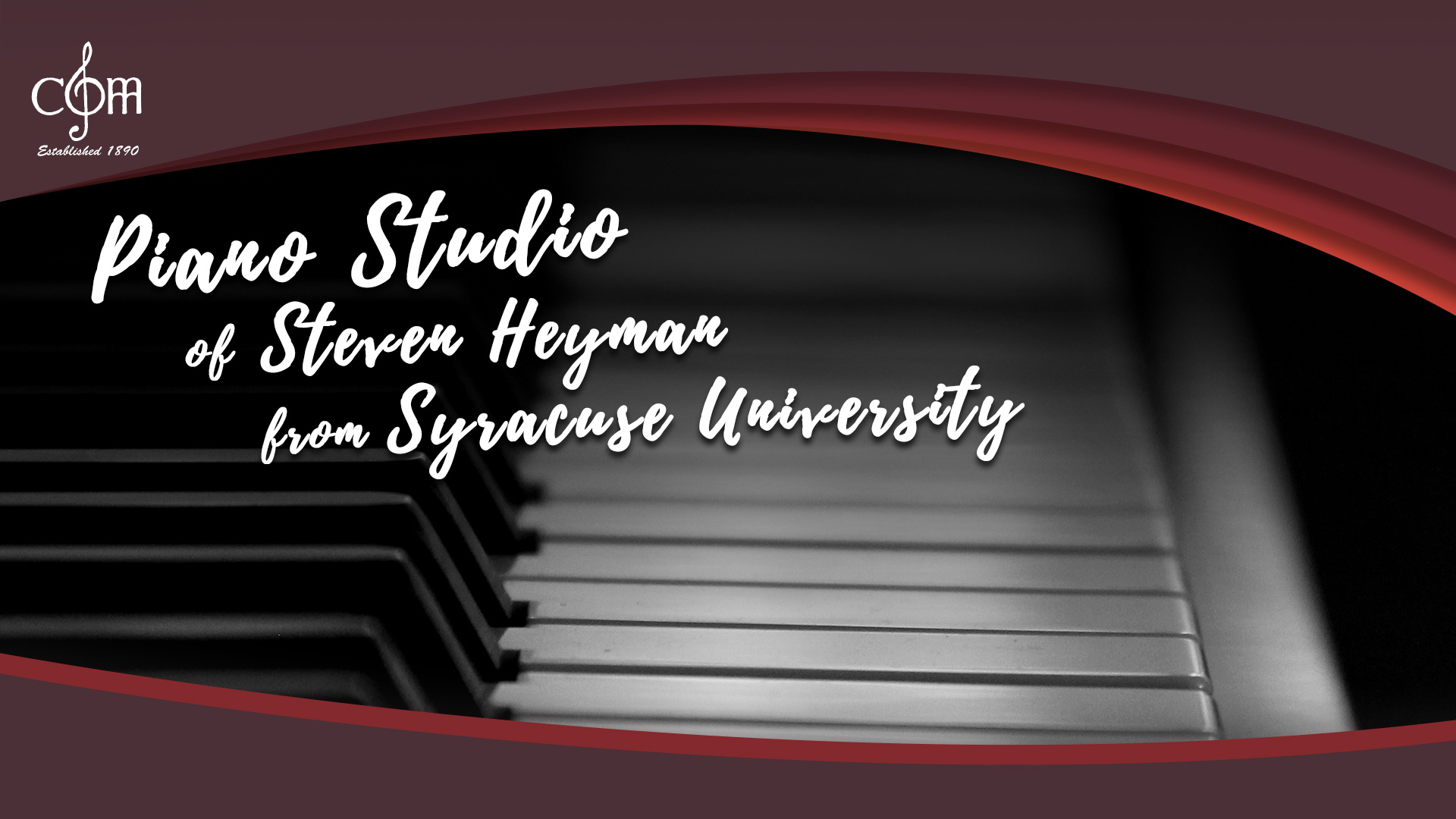 Piano Studio of Steven Heyman from SU