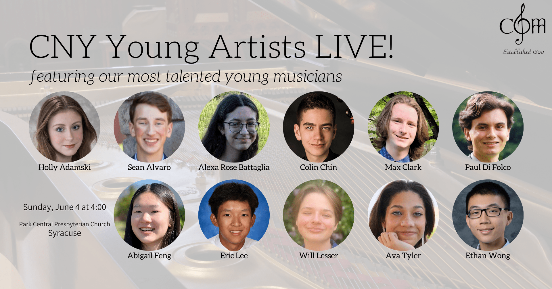CNY Young Artists Live!